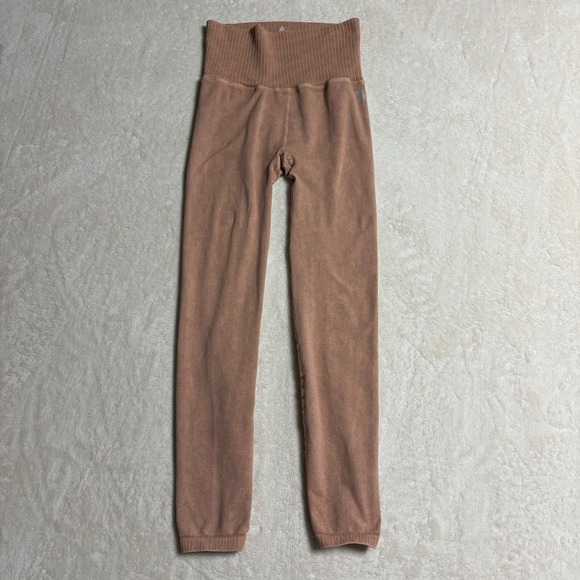 Free People Pants - Free People FP‎ Movement Womens High Rise Good Karma Leggings XXS Dessert Dune